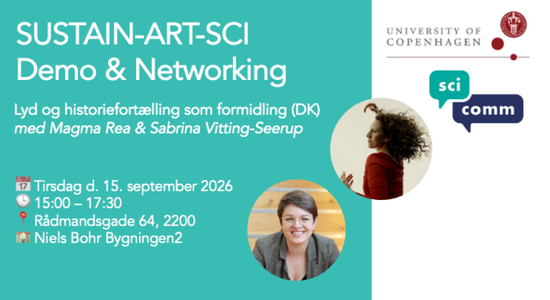 Demo & Networking: Lyd og historiefortælling som formidling
